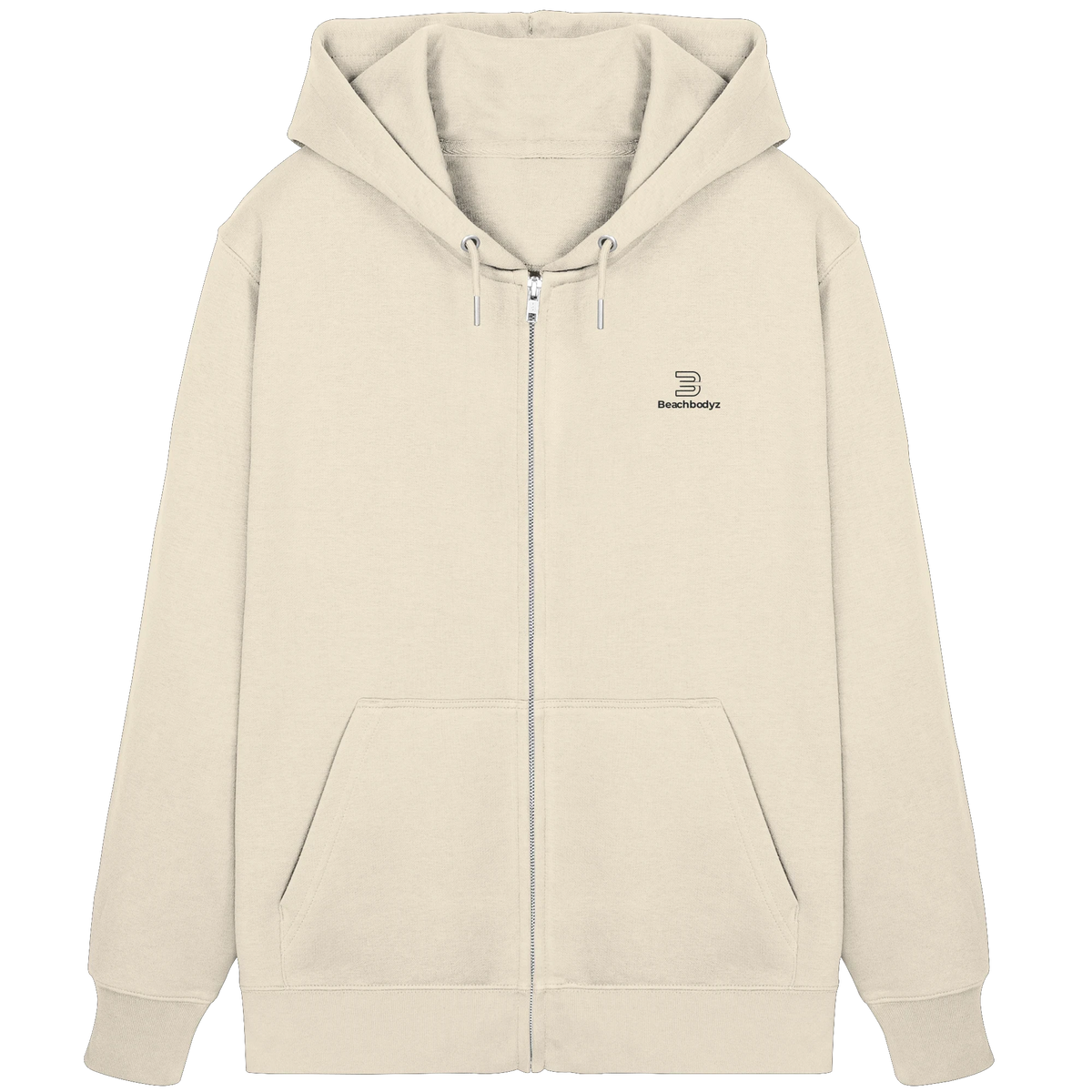 Standard-Zipper (Stick) - Praktisch & Vielseitig | BeachBodyz® - Natural Raw Front