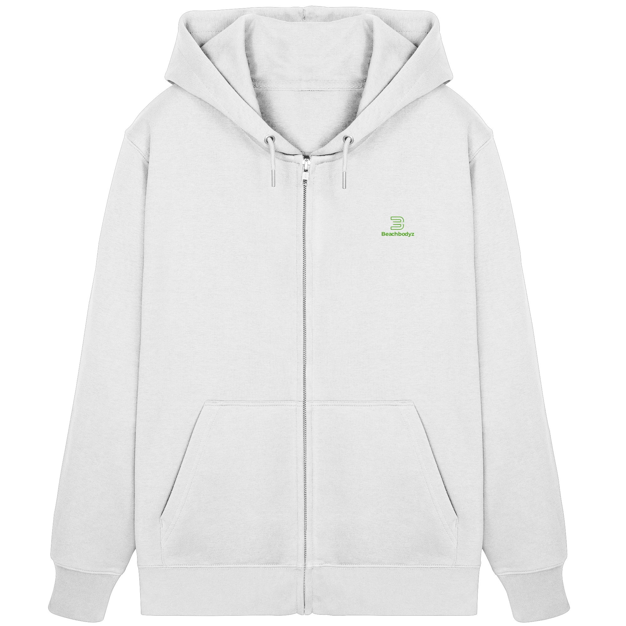 Core - Zipper (Stick) | BeachBodyz® - White Front
