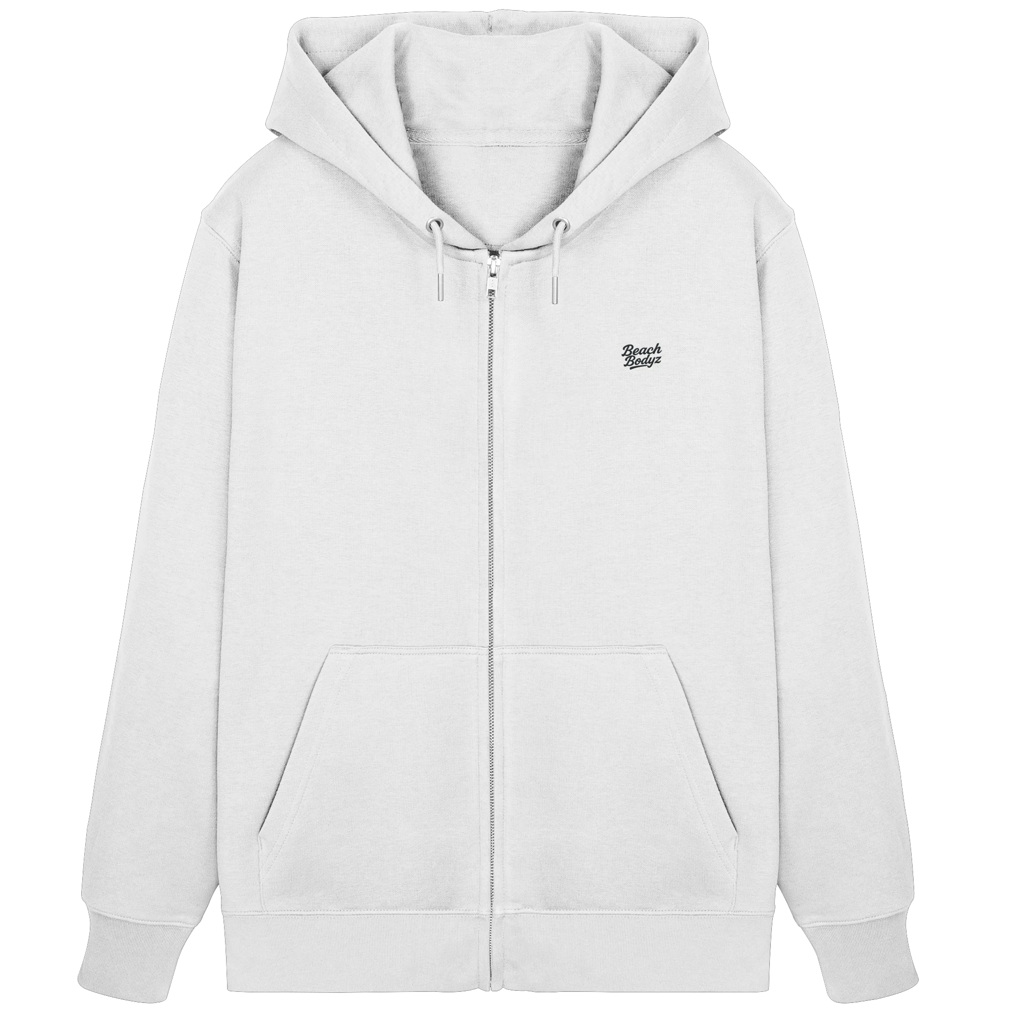 Form - Zipper (Stick) - Praktisch & Vielseitig | BeachBodyz® - White Front