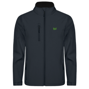Monster - SoftshellJacke - Stylisch & Warm | BeachBodyz® - Black 02 Front