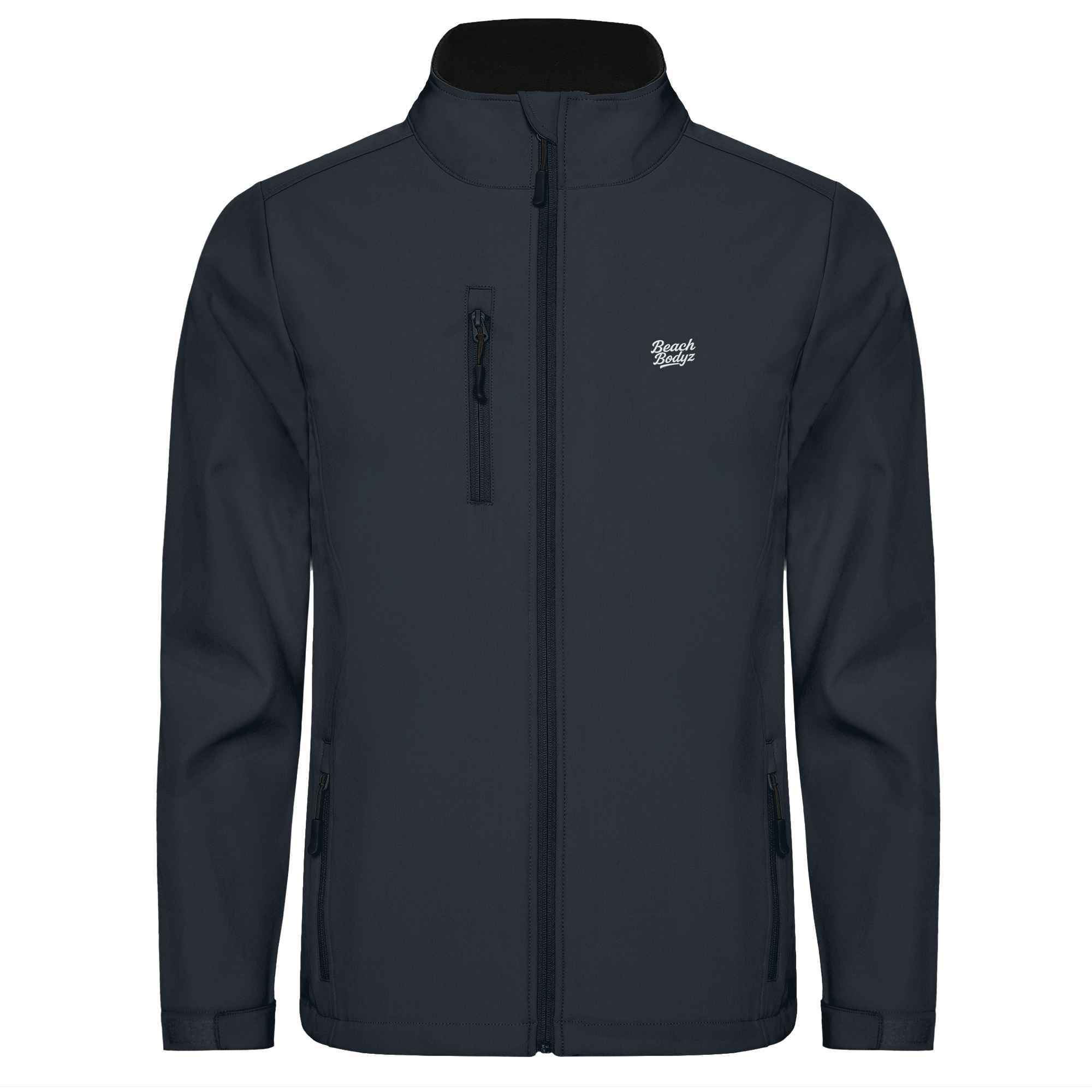 Signature - SoftshellJacke - Stylisch & Warm | BeachBodyz® - Black 02 Front