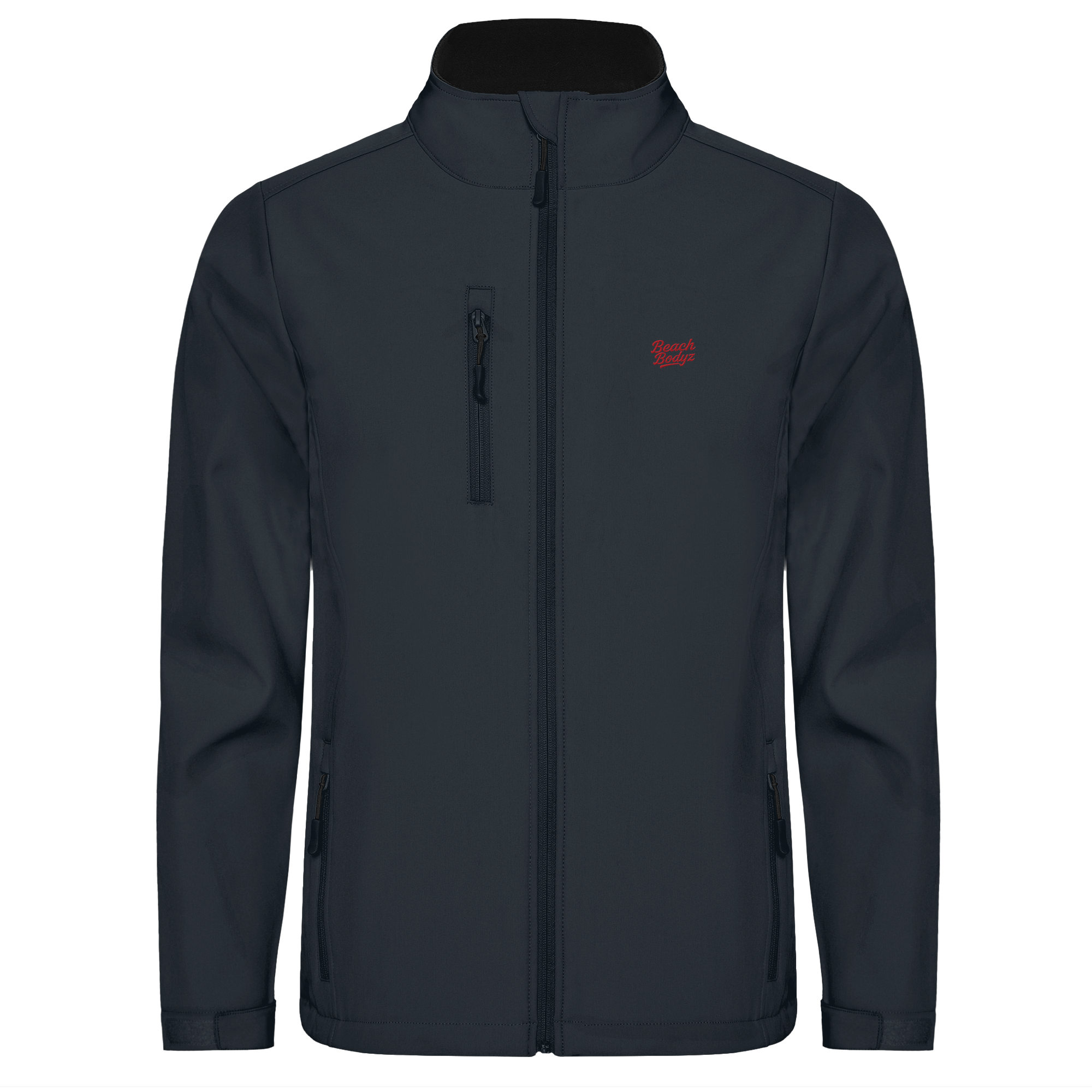 Power - SoftshellJacke - Stylisch & Warm | BeachBodyz® - Black 02 Front