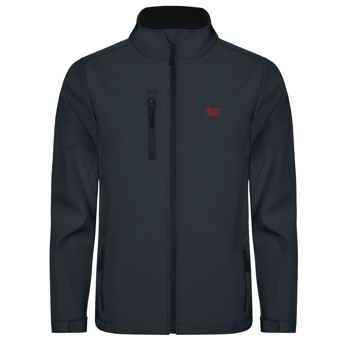 Power - SoftshellJacke - Stylisch & Warm | BeachBodyz® - Black 02 Front