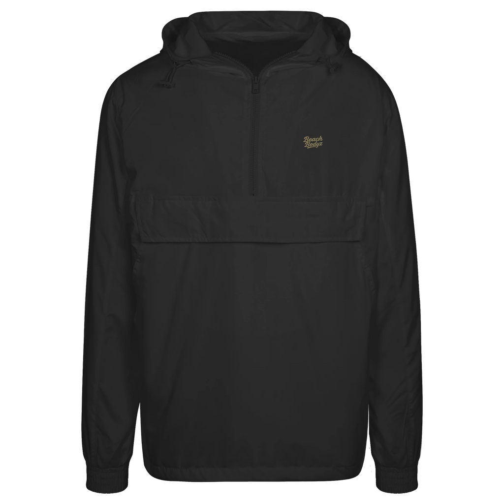 Authentic - Urban Windbreaker - Leicht & Windabweisend | BeachBodyz® - Black Front