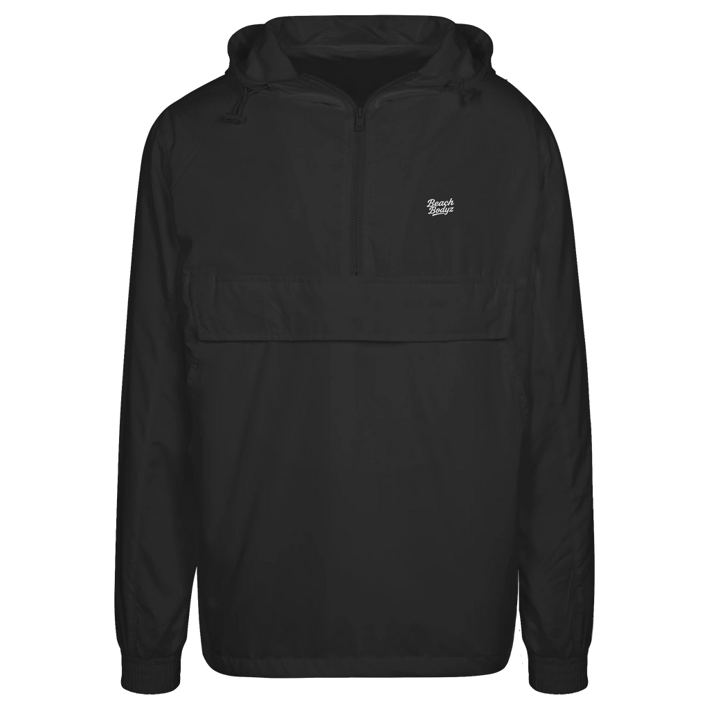 Signature - Urban Windjacke - Leicht & Windabweisend | BeachBodyz® - Black Front
