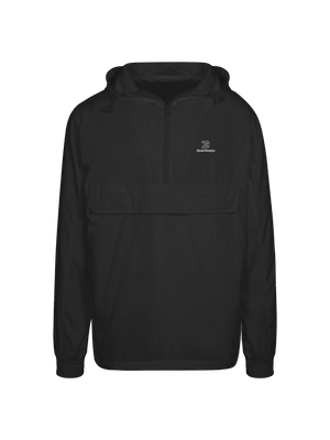 Identity - Urban Windjacke - Leicht & Windabweisend | BeachBodyz® - Black Front