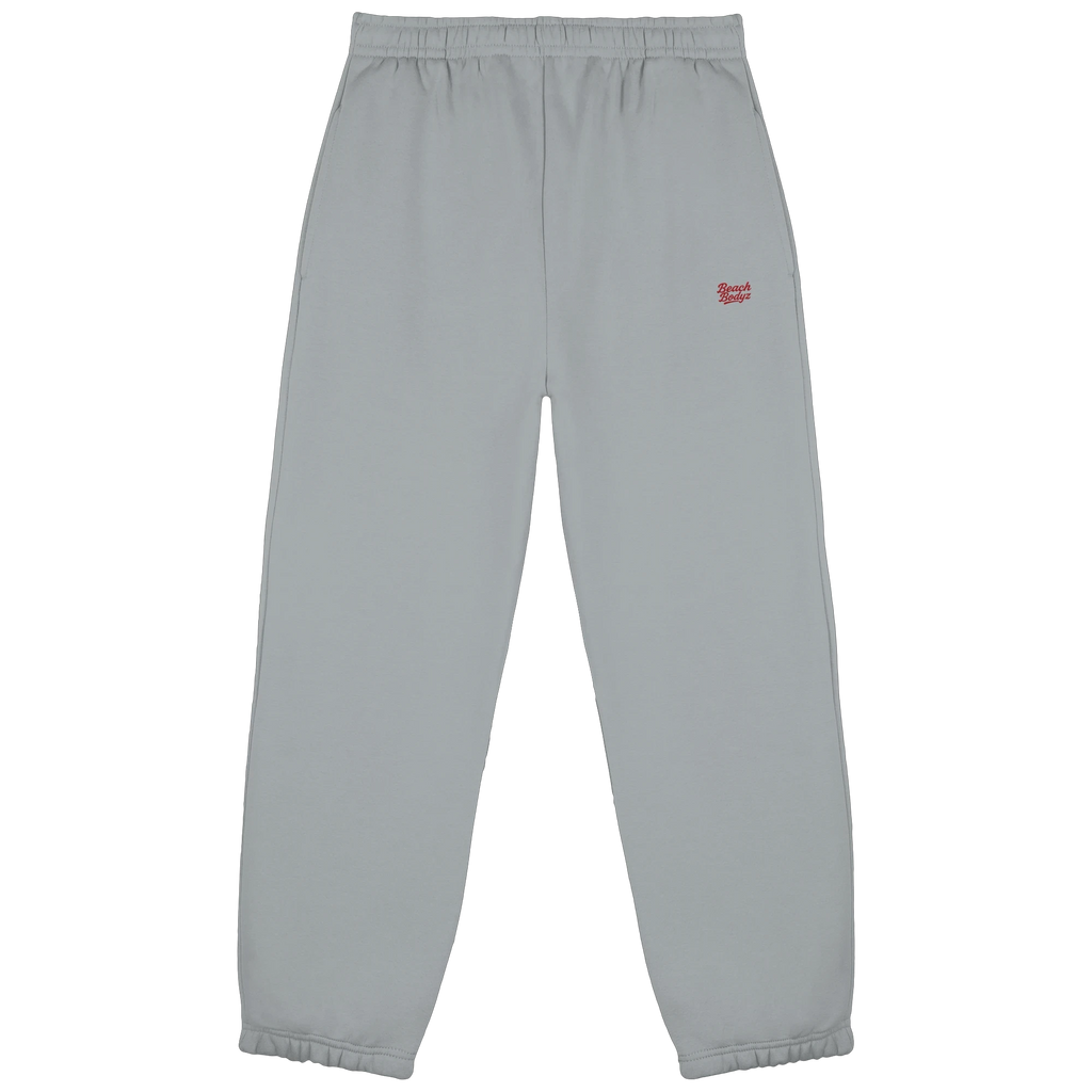 Power Fluffy Jogginghose Oversize BeachBodyz Streetwear Kuschel-Jogger Detail