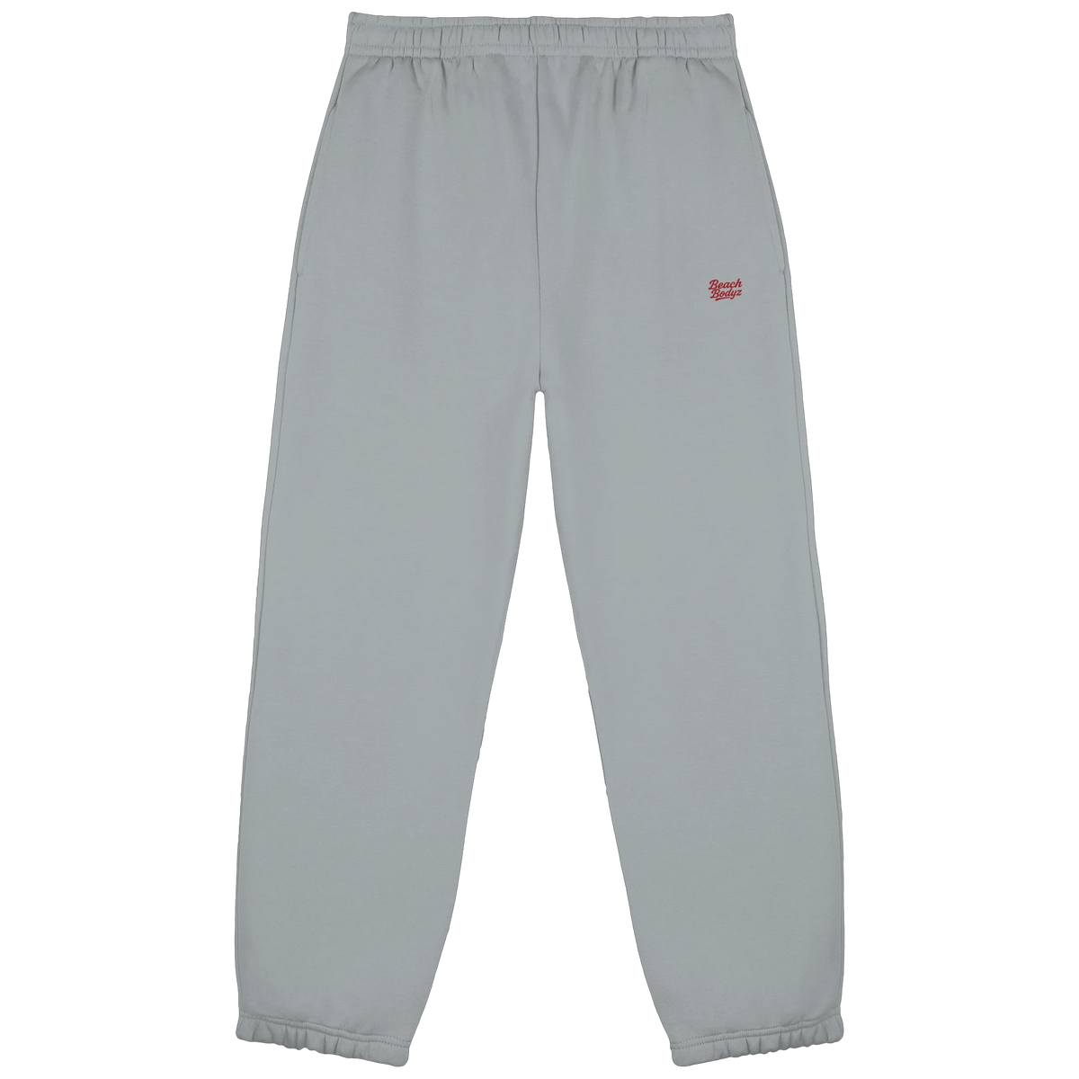 Power Fluffy Jogginghose Oversize BeachBodyz Streetwear Kuschel-Jogger Detail